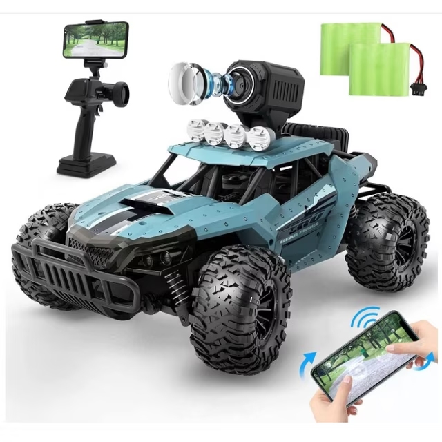 DEERC RC Cars DE36W Remote Control Car with 1080P HD FPV Camera, 1/16 Off-Road High Speed Monster Trucks for Kids Adults 60 Min Play (No ratings yet)