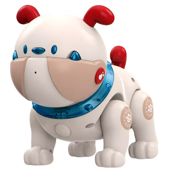 Interactive Robot Dog Toy for Kids, Remote Control Electronic Puppy with Touch Sensor, Record & Repeat Voice, Walking Barking Singing Dancing Robot Pet, Gift for Boys Girls Ages 3+