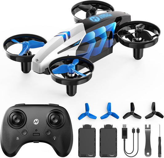 Holy Stone HS210T 2 IN1 Drone with Land & Fly Mode, Four Posture Deformations, 2 Batteries, Blue